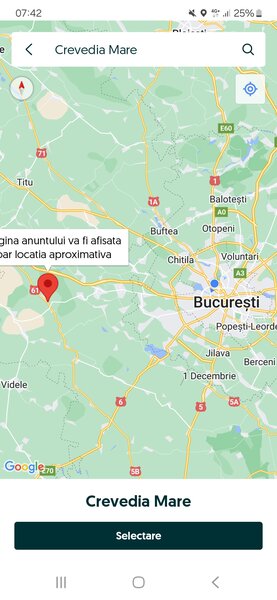 Crevedia Mare, langa Bolintin Vale,